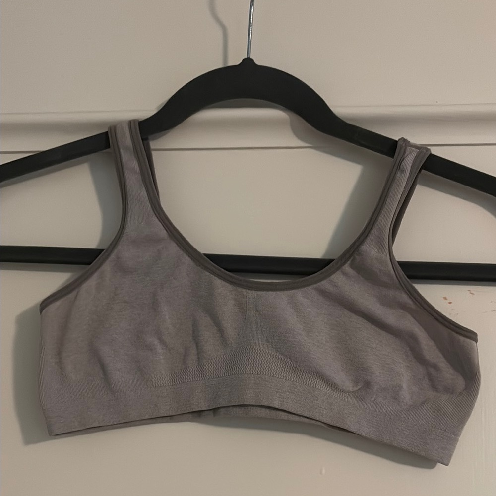 Girls Grey Starter Bralette